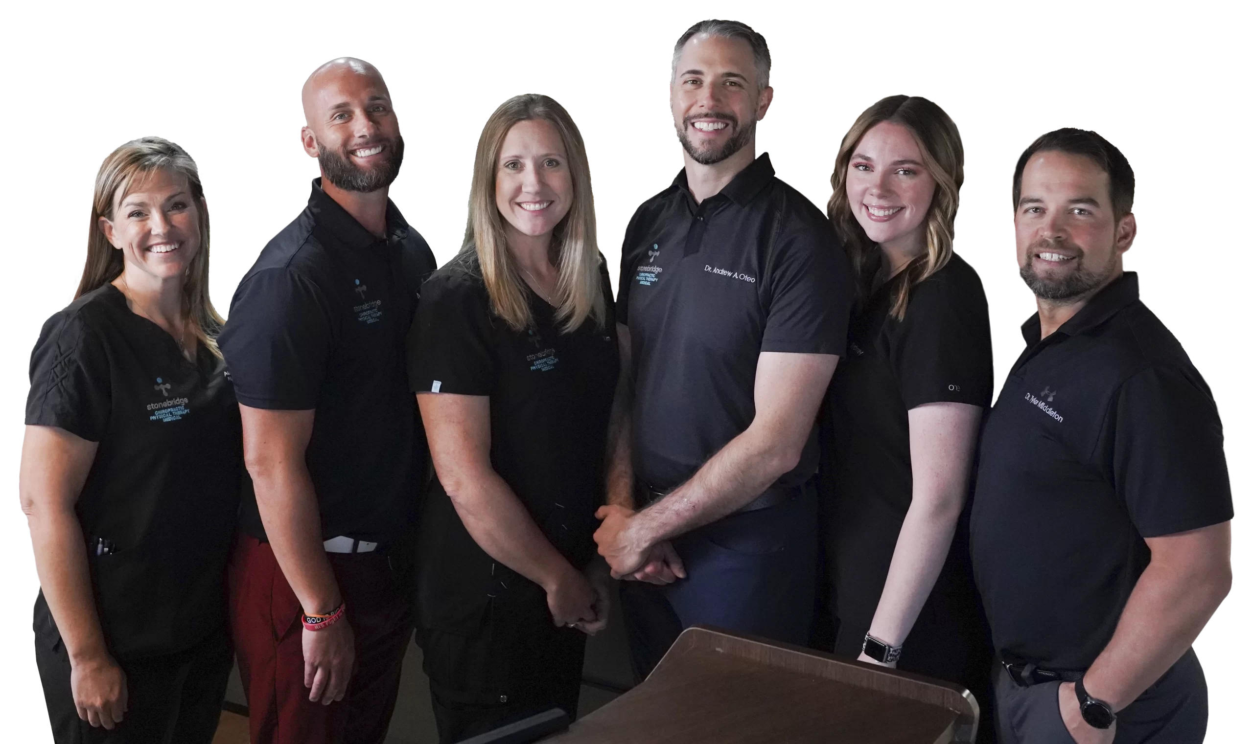 Chiropractors The Colony TX Staff Photo Cut Out