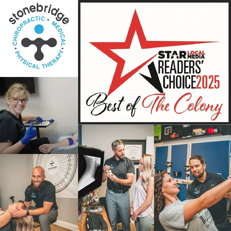Andrew Oteo and Maurice Findley With Tyler Middleton And Audra Myers With Patients Collage